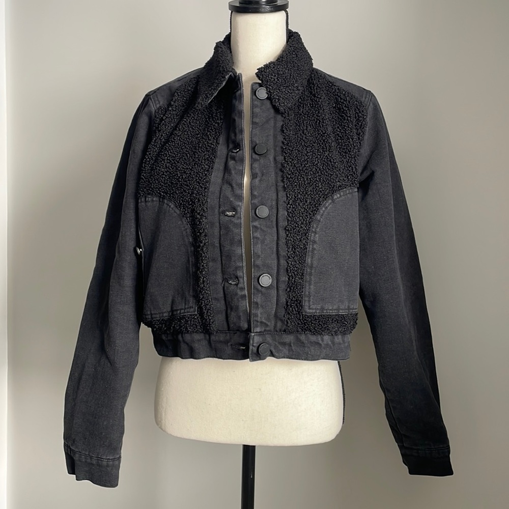 Blank NYC Black Jean Jacket